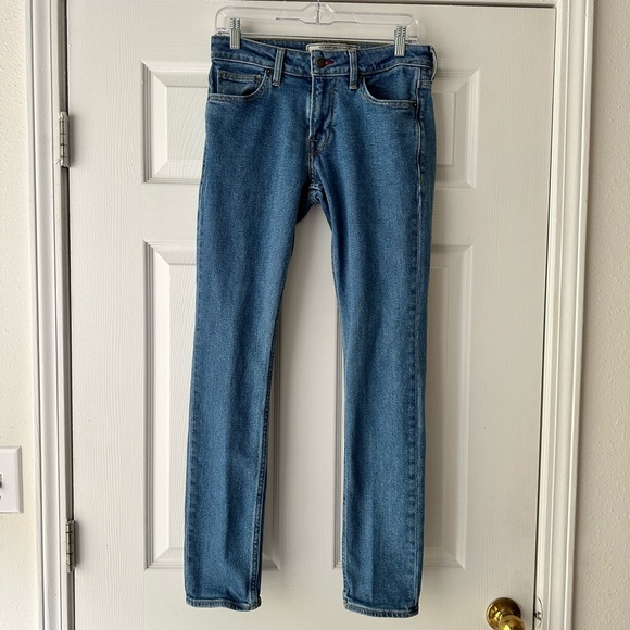 GUESS VINTAGE 5 Pocket Blue Jeans Size 30 - Picture 2 of 8